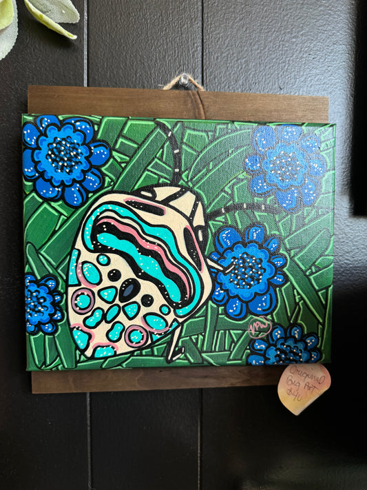 “Picasso bug” painting