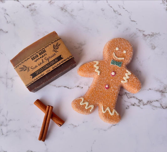 Spiced gingerbread soap